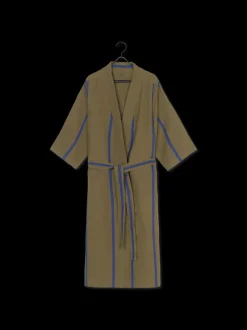 ferm LIVING Towels<Field Robe - /Bright Blue Olive