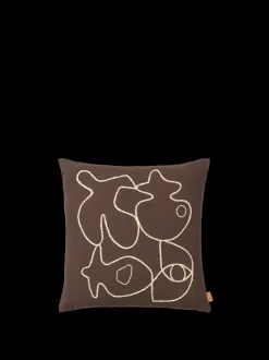 ferm LIVING Cushions<Figure Cushion - /Sand Coffee