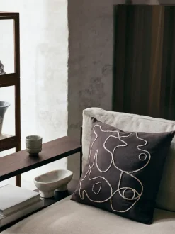 ferm LIVING Cushions<Figure Cushion - /Sand Coffee