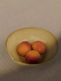 ferm LIVING Plates And Bowls<Flow Bowl - Medium - Speckle Yellow
