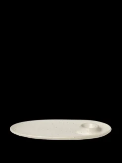 ferm LIVING Plates And Bowls<Flow Breakfast Plate - speckle Off-White
