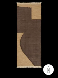 ferm LIVING Outdoor Textiles|Mats And Runners<Forene Runner - Tan/ Chocolate