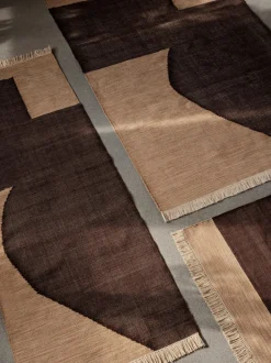 ferm LIVING Outdoor Textiles|Mats And Runners<Forene Runner - Tan/ Chocolate