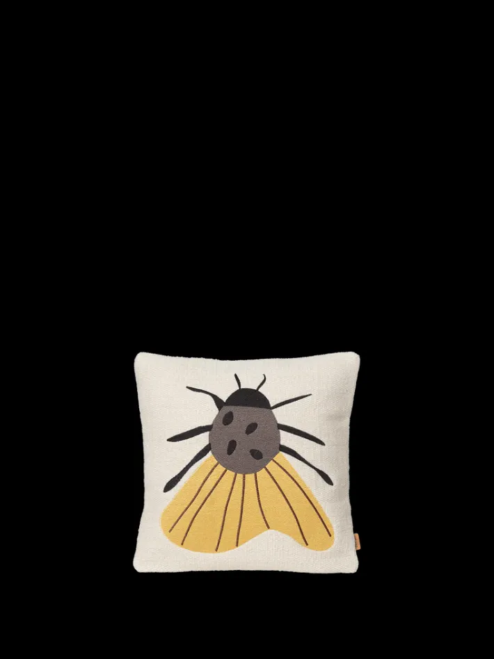 ferm LIVING Textiles<Forest Embroidered Cushion - Moth