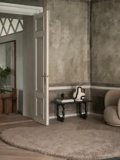 ferm LIVING Round Rugs<Forma Wool Rug - Large - Ash Brown