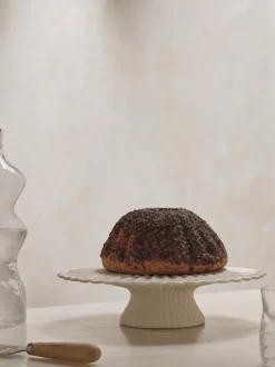 ferm LIVING Kitchen Tools And Utensils<Fountain Cake Stand - Off-White