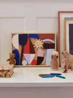 ferm LIVING Toys<Frame Art Blocks Multi