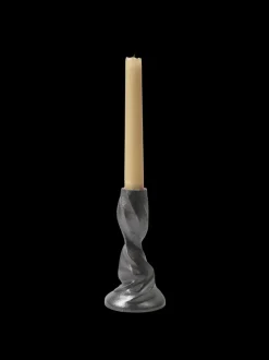 ferm LIVING Candleholders<Gale Candle Holder - Small - ened Aluminium Black