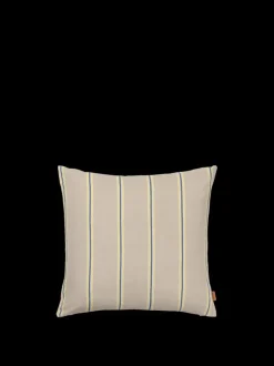 ferm LIVING Cushions<Grand Cushion - /Lemon/Bright Blue Oyster