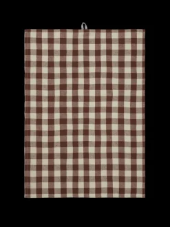ferm LIVING Kitchen Textiles<Hale Tea Towel - /Grey Green Cinnamon