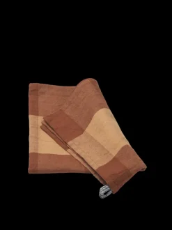 ferm LIVING Kitchen Textiles<Hale Tea Towel - Peach/ Spice Red