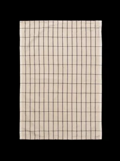 ferm LIVING Kitchen Textiles<Hale Tea Towel - /Black Sand