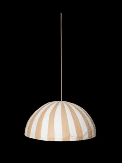 ferm LIVING Lamps|Pendant Lamps<Half Dome Lampshade - Stripe Cashmere