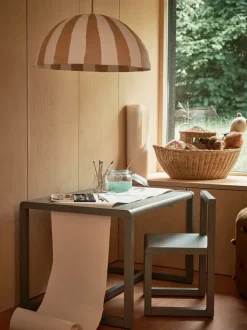 ferm LIVING Lamps|Pendant Lamps<Half Dome Lampshade - Stripe Cashmere