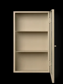 ferm LIVING Storage And Shelves<Haze Wall Cabinet - Reeded glass - Cashmere