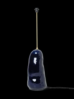 ferm LIVING Floor Lamps<Hebe Lamp Base Large - Deep Blue - UL Dark Blue