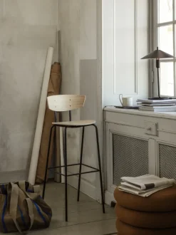 ferm LIVING Chairs And Benches<Herman Bar Chair - White Oiled Oak