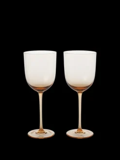 ferm LIVING Glasses<Host White Wine Glasses - Set of 2 - Blush