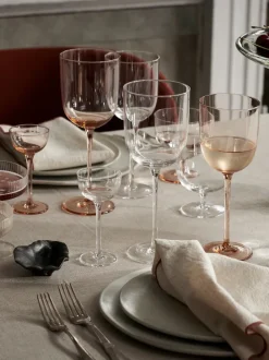 ferm LIVING Glasses<Host White Wine Glasses - Set of 2 - Blush