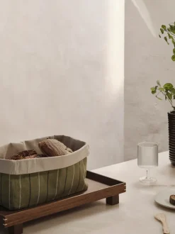 ferm LIVING Kitchen Textiles<Ito Kitchen Basket - Rectangular - Natural/ Seaweed