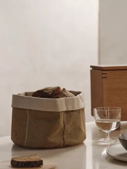 ferm LIVING Kitchen Textiles<Ito Kitchen Basket - Round - Natural/ Straw