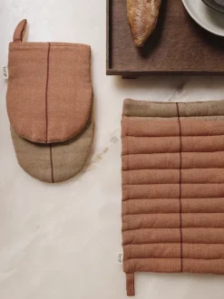 ferm LIVING Kitchen Textiles<Ito Pot Holder - Set of 2 - Hazel