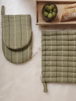 ferm LIVING Kitchen Textiles<Ito Pot Holder - Set of 2 - Seaweed