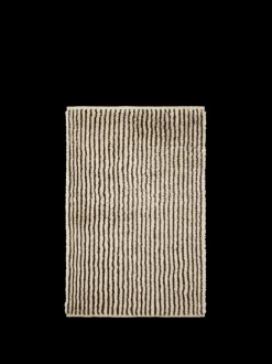 ferm LIVING Rectangular Rugs<Kami Knotted Rug - /Coffee - 80 x 120 cm Off-White