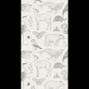 ferm LIVING Wallpaper|Wallpaper<Katie Scott Wallpaper - Animals - Off-White