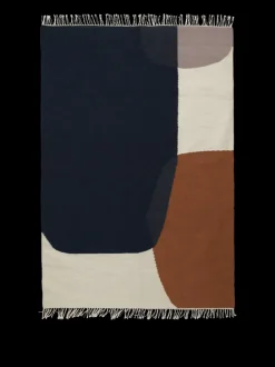 ferm LIVING Rectangular Rugs<Kelim Rug - Large - Merge Dark Blue