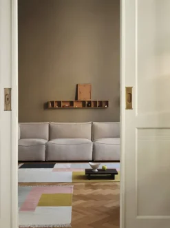 ferm LIVING Rectangular Rugs<Kelim Rug - Large - Squares Curry