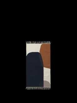 ferm LIVING Rectangular Rugs<Kelim Rug - Small - Merge Dark Blue