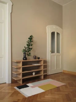 ferm LIVING Rectangular Rugs<Kelim Rug - Small - Squares Curry
