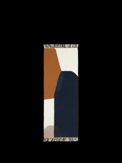 ferm LIVING Mats And Runners<Kelim Runner - Merge Dark Blue
