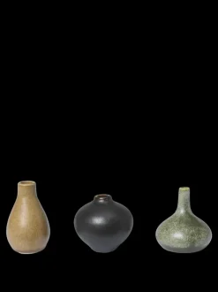 ferm LIVING Vases<Komo Mini Vases - Set of 3 - Calm Calm Blend