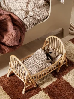 ferm LIVING Toys<Kuku Doll Bed Natural