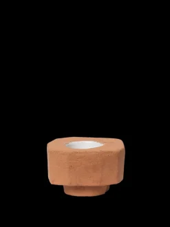 ferm LIVING Candleholders<Kurinu Candle Holder - Terracotta