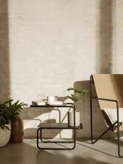 ferm LIVING Outdoor Tables|Tables<Level Side Table - Black