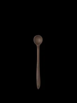 ferm LIVING Kitchen Tools And Utensils<Meander Spoon - - 20 cm Dark Brown