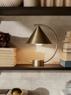 ferm LIVING Table Lamps|Portable Lamps<Meridian Lamp - - UL Brass
