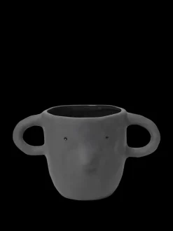 ferm LIVING Accessories<Mus Plant Pot - XL - Dark Grey