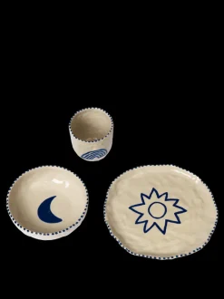 ferm LIVING Accessories<Naive Ceramic Set - Deep Blue