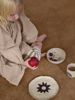 ferm LIVING Accessories<Naive Ceramic Set - Red Brown