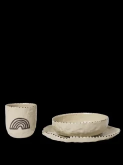 ferm LIVING Accessories<Naive Ceramic Set - Red Brown