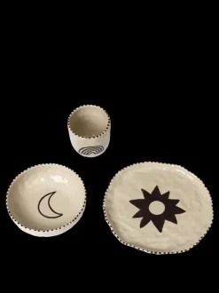 ferm LIVING Accessories<Naive Ceramic Set - Red Brown