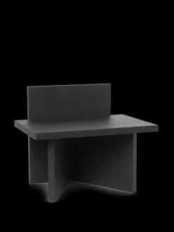 ferm LIVING Tables|Stools<Oblique Stool - Stained Ash Black