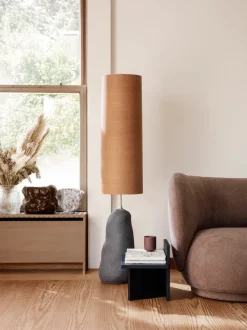 ferm LIVING Tables|Stools<Oblique Stool - Stained Ash Black