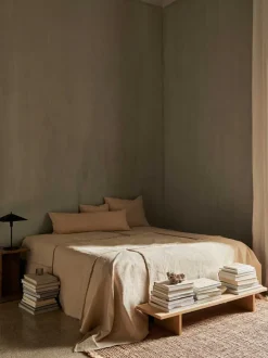ferm LIVING Bedding And Throws<Offset Bedspread - Off-White