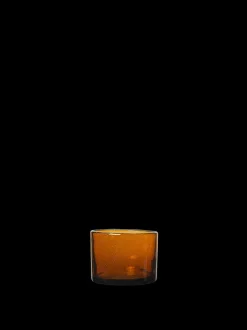 ferm LIVING Glasses<Oli Water Glass - Low - Amber