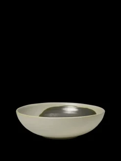 ferm LIVING Plates And Bowls<Omhu Bowl - Large - /Charcoal Off-White